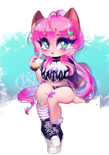 Twitter @platyloid Chibi